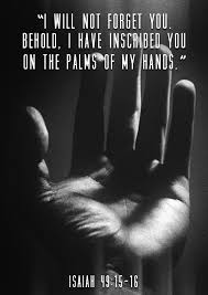 I Have Carved You In The Palm Of My Hand Pin By Christian Credit Counselors On Daily Inspirations Bible Quotes Words Of Wisdom Words