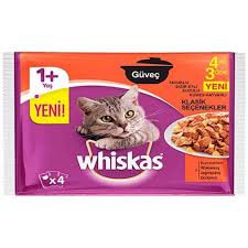 Whiskas Pouch Guvec Sigir Etli Kedi Konservesi 4 X 85 Gr 5900951263729 Amazon Pet Center 2020