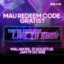 Ada tips nih, pastikan kamu klaim kode redeem ff hari ini rabu 18 agustus 2018 yang ada keterangan belum digunakan, ya agar peluang pasti dapat . Garena Free Fire Hi Survivors Bersiap Nanti Malam Ada Kode Redeem Yang Akan Dibagikan Saat Tv Show Yuk Jangan Sampai Ketinggalan Langsung Tonton Langsung Free Fire 4nniversary Tv Show Hari Ini