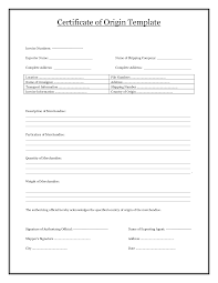 Certificate of origin form sample. 21 Free 41 Free Certificate Of Origin Templates Word Excel Formats