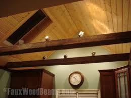 Beam Tips Tricks Lighting Staining Faux Wood Workshop
