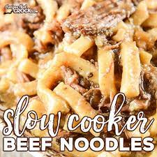 Are You Looking For An Easy Beef And Noodles Recipe Our Slow Cooker Beef Noodles Are S Beef And Noodles Crockpot Slow Cooker Beef And Noodles Slow Cooker Beef