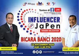 Seramai 32 orang peserta dari pejabat penerangan daerah dan ibu pejabat penerangan negeri kelantan. Jabatan Penerangan Kelantan On Twitter Saksikan Secara Langsung Live Influencer Japen Di Halaman Rasmi Facebook Japenkelantan Pada 13 September 2020 Ahad Jam 2 30 Petang Tajuk Bicara Banci 2020 Bergheh Bicarabanci2020 Influencerjapen