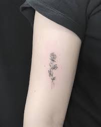 Small Rose Small Flower Tattoos Tattoos Bicep Tattoo
