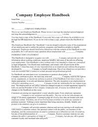 ©2004 national council of nonprofit associations may be duplicated, with attribution, by charitable i hereby acknowledge receipt of the {organization name} employee handbook. 42 Best Employee Handbook Templates Examples á… Templatelab