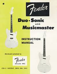 Find great deals on ebay for fender duo sonic pickguard. Fender S Musicmaster And Duo Sonic Vintage Guitar Magazine