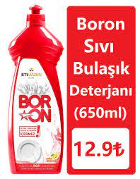 Son Dakika Boron Bulasik Makinesi Deterjani Satisa Sunuldu