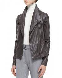 Vince Scuba Leather Jacket Ember Coat Jacket And Clothing Leather Jacket Leather Jackets Women Jackets