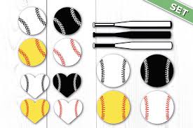 Download Softball Svg For Cricut Graphic By Luxedesignartetsy Creative Fabrica PSD Mockup Templates