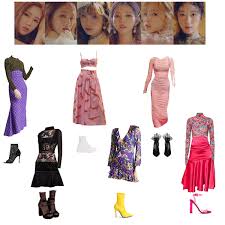 *freebies included per purchase to boost your fanboy or fangirl feels, yay! Fashion Set G Idle Senorita Created Via Fashion Design Clothes Kpop Outfits Bts Inspired Outfits
