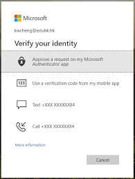 After launching the app, choose to verify using your microsoft account. Faq I Have My Smart Phone Replaced What Should I Do To Re Configure The Microsoft Mfa On The New Phone Ocio