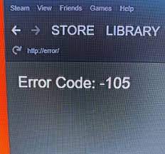 What Is Steam Error Code 105 And How To Fix It Regendus Steam is a digital video game distribution source that is used by numerous gamers around the globe. steam error code 105 and how to fix
