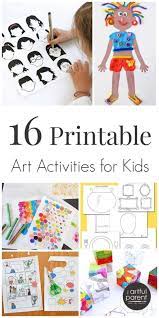 In this section there are craft activities for you to print. 16 Printable Art Activities For Kids To Encourage Creativity