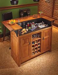 Liquor cabinet design ideas cabinet plan 1: Craftsman Style Bar Woodworking Project Woodsmith Plans