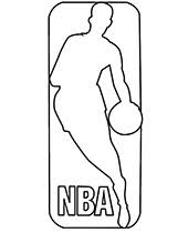 Next post nba los angeles lakers logo 02 coloring page. Basketball Player Coloring Page With A Ball Topcoloringpages Net