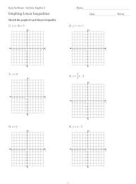Identify and follow steps for graphing a linear inequality in two variables. Graphing Linear Math Kjohnson Math10sp13 Graphlinear Kuta Software Infinite Algebra 2 Name Graphing Linear Inequalities Graphing Linear Author Mike Created Date Pdf Document