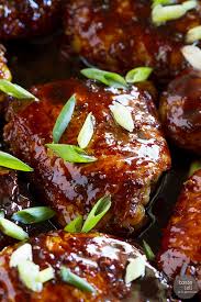 Cook teriyaki chicken on grill: Cast Iron Teriyaki Chicken Thighs Taste And Tell