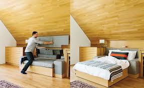 9 amazing folding sofa beds for small spaces (you can afford) furniture / by morten storgaard / july 10, 2015 october 2, 2019. Photo 2 Of 11 In Sofa Bed Versus Wall Bed What S Best For Your Small Space From Tactics For Renovating A Small Space Dwell
