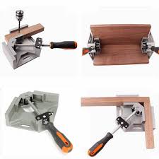 Homemade bar clamps for woodworking don't get any easier than this. 90 Degree Right Angle Clip Diy Picture Corner Clamp Woodworking Aluminum Kit Hand Tools Clamps Rapidinfrastruktur Com