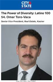 Honored to be included in such a stellar group with the UNcommon  denominator LatinX ! See the other 99 folks here: https://lnkd.in/dHBQhF33  Gracias, City & State.