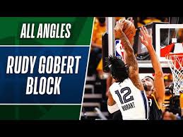No, gobert doesn't have a deep reservoir of post moves. All Angles Rudy Gobert Meets Ja For The Monster Block Youtube