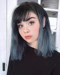 There is no need for a complicated technique. Ideal Short Hair Color Short Dyed Hair Grey Hair Color