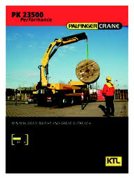 Palfinger Pk 23500 Performance Specifications Cranemarket