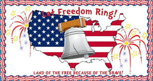 Decorate with this american flag inspired banner for memorial day, fourth of july, veterans day or july 4th. Let Freedom Ring Patriotic Bulletin Board Supplyme