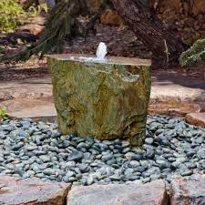 French Slate Fountain Fountain Outdoor Water Features Stone Garden Fountains