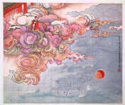 Zhongwen Red Free Online Mandarin Chinese Lessons Cloud Drawing Cloud Art Art