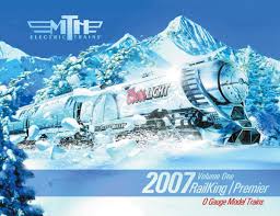 Mth 2007 Volume 1 Railking Premier O Gauge Trains Catalog Cover Debut Of Coors Light Silver Bullet Model Train Coors Light Coors Silver Bullet