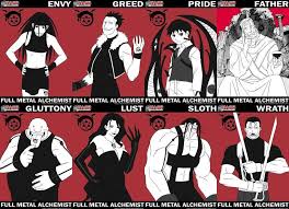 The 7 Homunculi And Their Character Names Fullmetal Alchemist Alchemist Fullmetal Alchemist Brotherhood Today, i'm going to be doing a special. fullmetal alchemist brotherhood