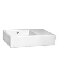 Folge deiner leidenschaft bei ebay! Vitra Arkitekt 400mm Middle Tap Hole Corner Vanity Basin 6093l003 1252