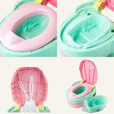 Potty Liners Disposable Portable Baby Kids Potty Training Toilet Seat Potty Bags Universal Potty Chai Potty Training Kids Kids Potty Potty Training Toilet Seat