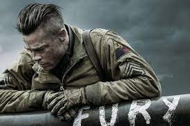 Why a world war ii tank movie? Brad Pitt S Fury Hairstyle Hairstyle On Point