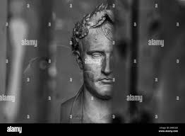 Bust london sculpture Black and White Stock Photos & Images