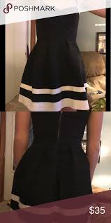 Black And White Semi Formal Dress Black White Party Club Dress 6 Clothes Design Fashion Dress Brands