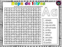 Check spelling or type a new query. Sopa De Letras Para Trbajar Las Palabras Imagenes Educativas