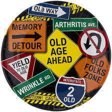 Over The Hill Road Sign Plates Over The Hill Party Supplies Etsy Over The Hill Happy Halloween Signs Surprise 50th Birthday Party