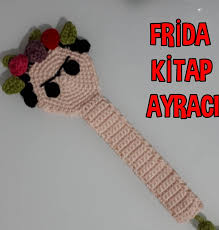 frida kitap ayraci tig isi kitap ayraci kitap ayraci cocuklar kitap tig isleri