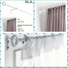 Rod langsir sistem trek dawai langsir. Ready Stock Ikea Curtain Rod Irja Rod Langsir Irja Dari Ikea Shopee Malaysia