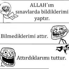 Sınava girmeden önce okunacak dualar neler, sınavda başarı için kısa dualar hangileri? Sinav Duasi Uludag Sozluk