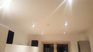 The forth step for how to install the led ceiling lights: Guide Lower Ceiling And Install Led Downlights Nordic Food Living