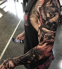 Regardless of the style, full sleeve tattoos let your personality shine through art. Cool Arm Full Sleeve Tattoo Ideas For Guys Best Full Arm Sleeve Tattoos For Men Cool Sleeve Tattoo Tattoo Sleeve Men Best Sleeve Tattoos Wolf Tattoo Sleeve