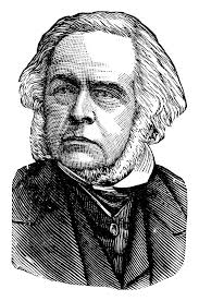 John Bright, Vintage Illustration Editorial Photo