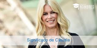 Significado De Claudia No Te Lo Pierdas