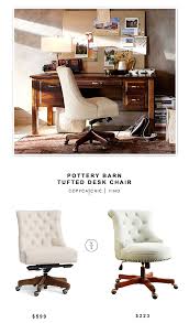 Pottery Barn Tufted Desk Chair Copycatchic Tufted Desk Chair Desk Chair Tufted Office Chair