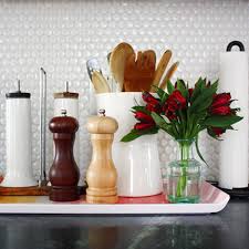 Also included is a tray return, waste. Trays On The Countertop Keeping Things Organized And Close At Hand Kitchn