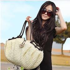 Buyuk Kapasiteli 2015 El Yapimi Tig Isi Hasir Canta Plaj Cantasi Kadinlarin Canta Omuz Cantasi Canta Moda Cantalar Cantalar Ve Orme Cantalar