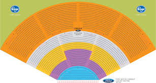 prototypal dte music theater seating chart with seat numbers